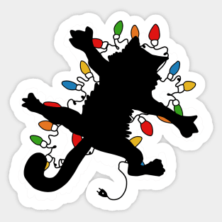 Funny Pussy-cat From Christmas Vacation Frieds Lover Sticker